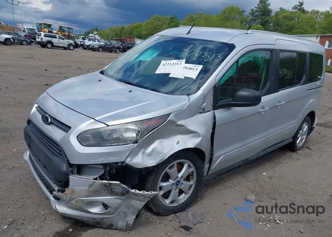 2014 Ford Transit Connect Xlt из США, поврежденный, VIN NM0GE9F77E1155359